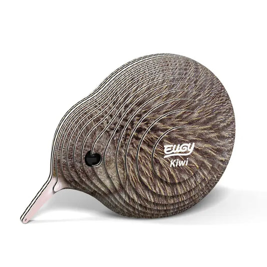 Eugy 3D Wood Puzzle: Kiwi