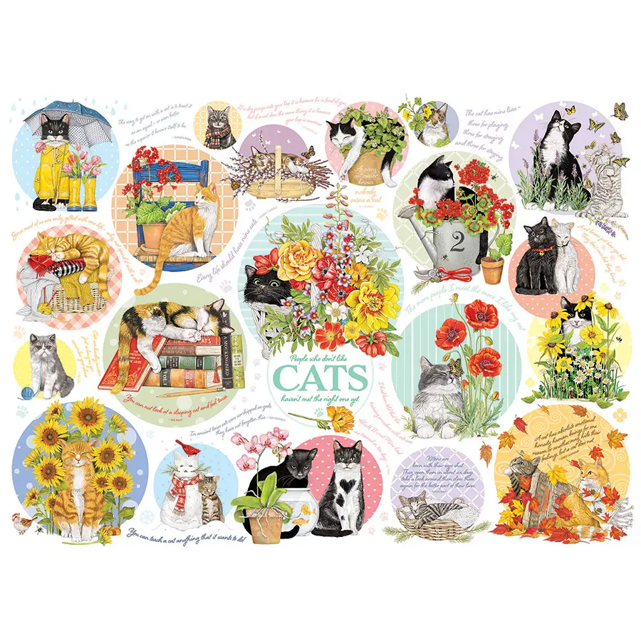 Cat Thoughts 1000pc