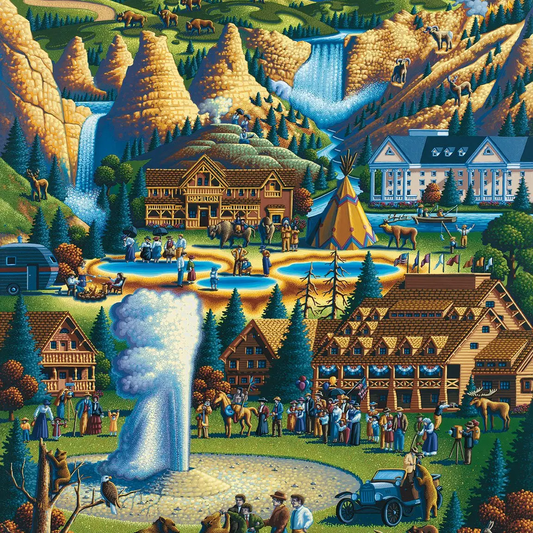 Dowdle: Yellowstone National Park 500pc