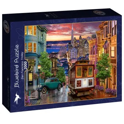 San Francisco Trolley 2000pc