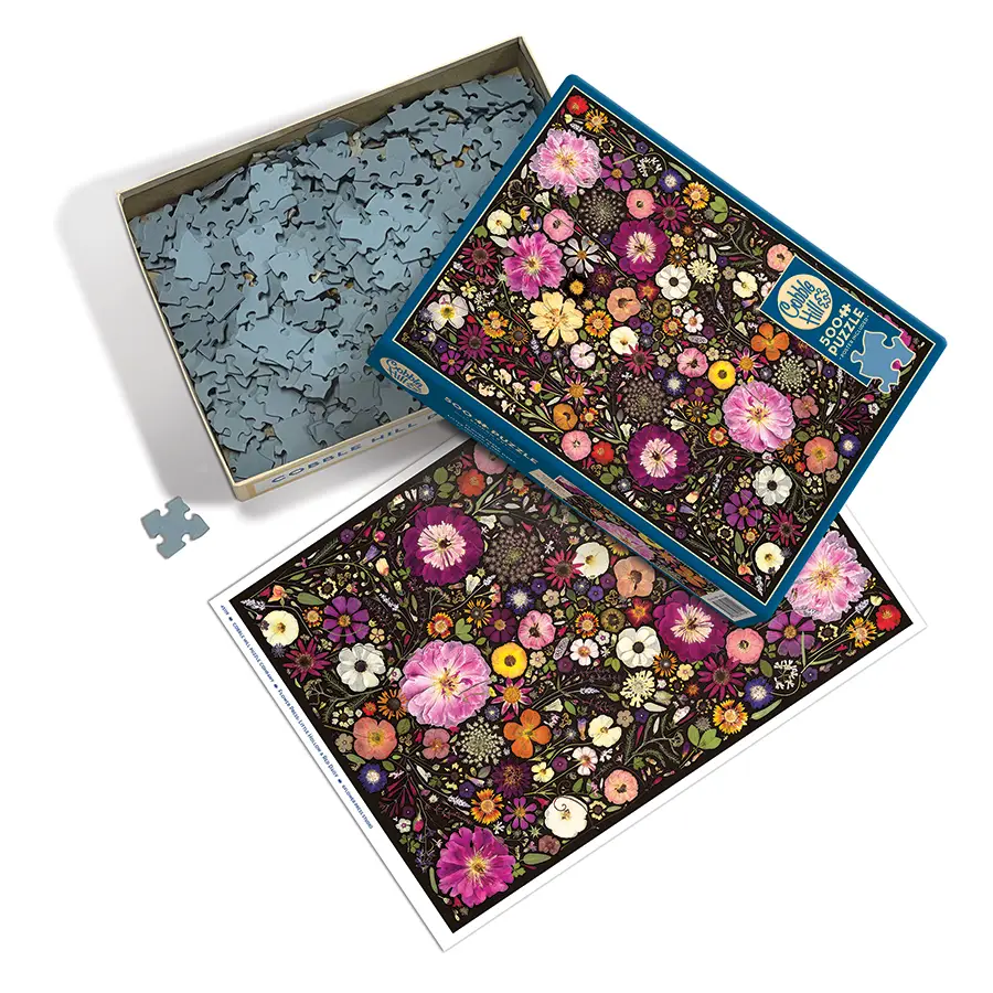 Flower Press: Little Hollow & Red Daisy 500pc