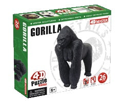 4D Gorilla Hand-Painted 26pc