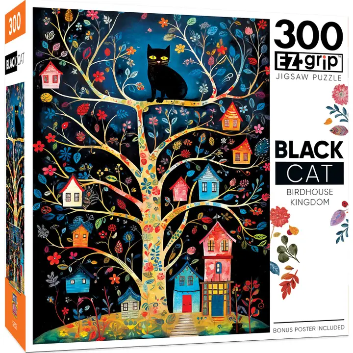 Black Cats - Birdhouse Kingdom 300pc