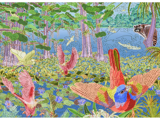 Spring in the Everglades, Florida 552pc