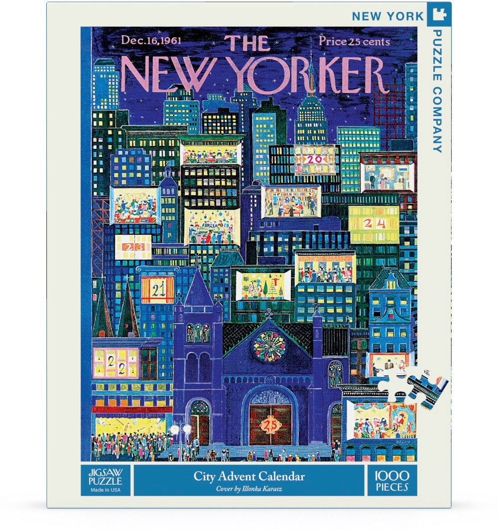 The New Yorker: City Advent Calendar 1000pc