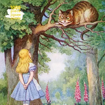 Alice and the Chesire Cat 1000pc