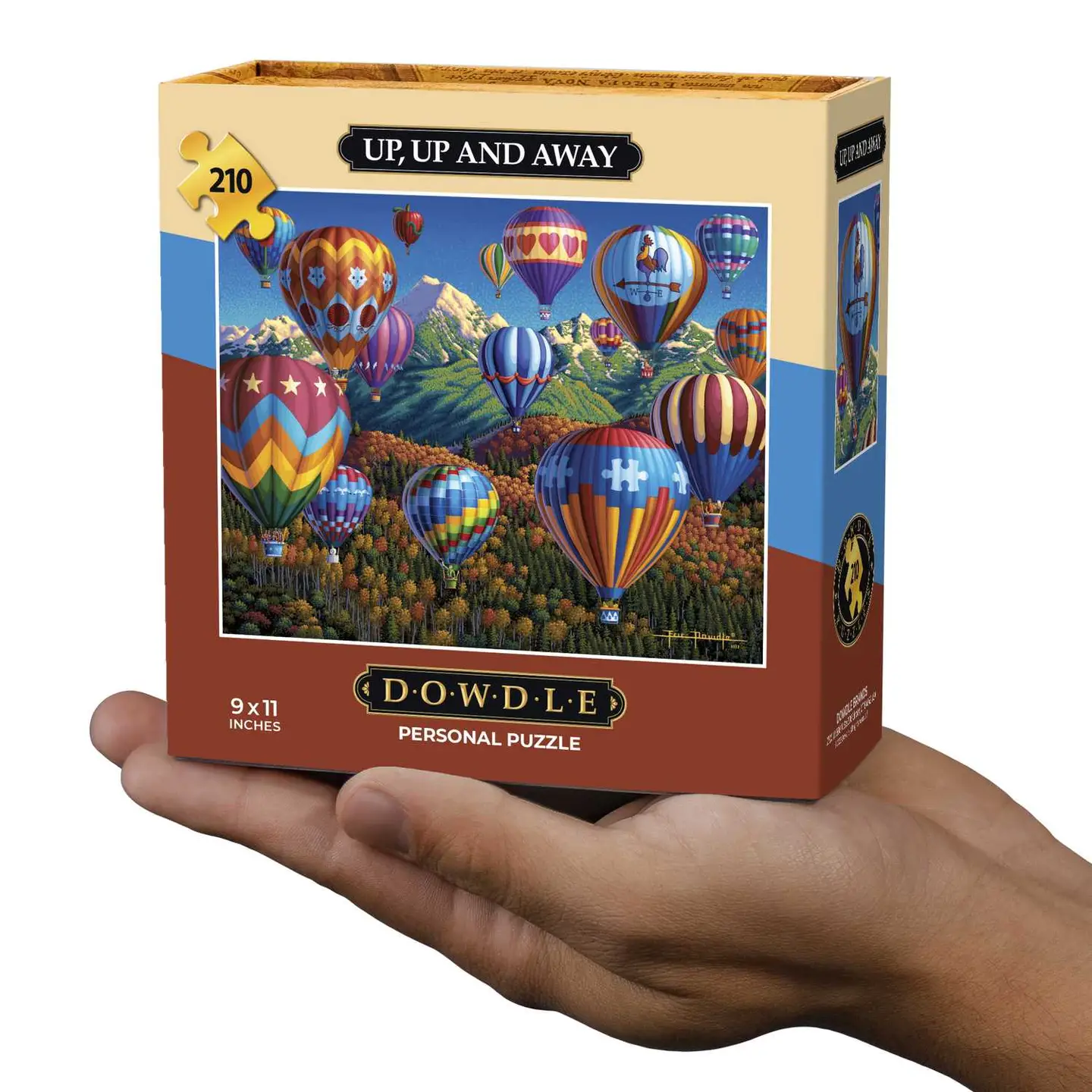 Dowdle: Up, Up and Away Personal Puzzle 210pc