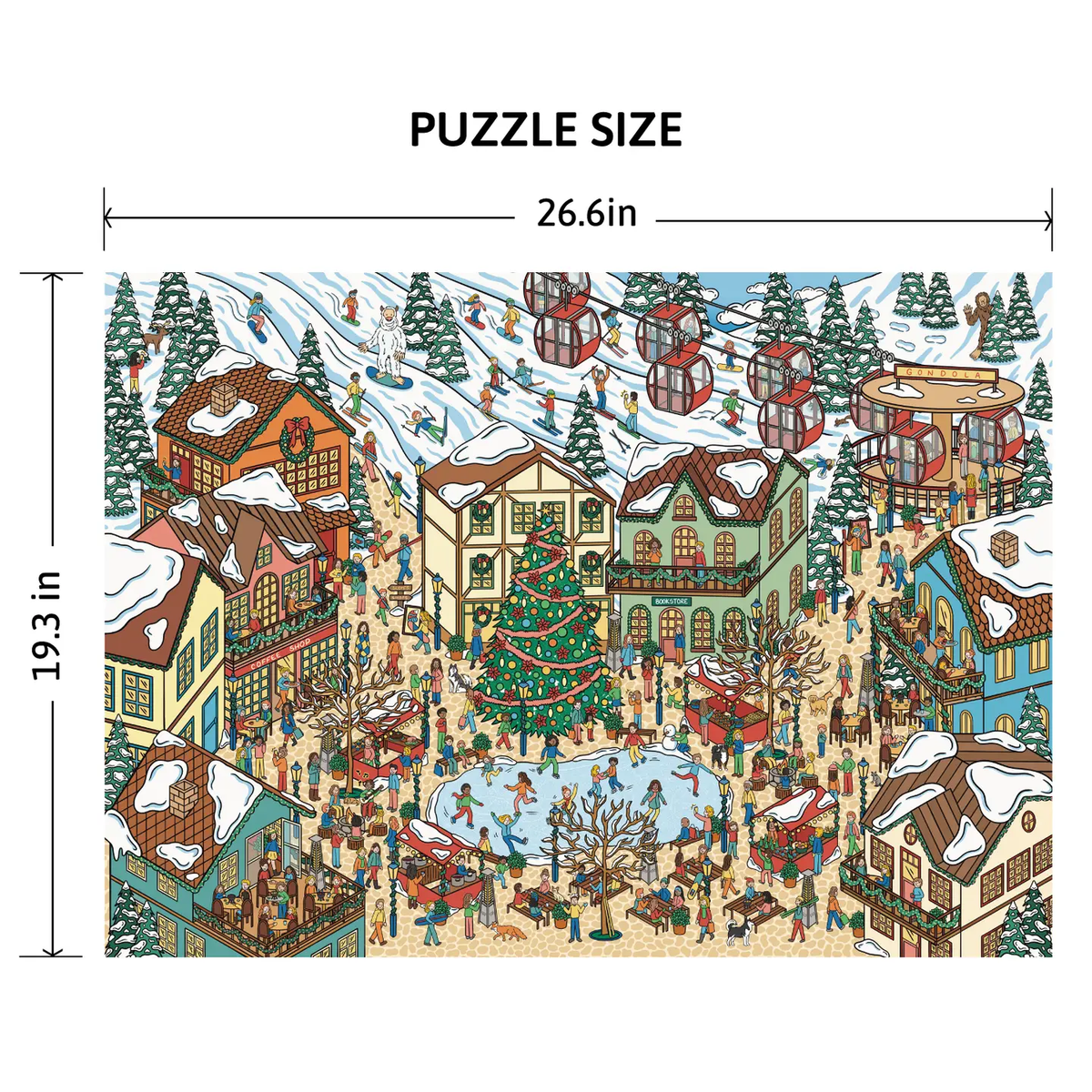 Apres Ski Village 1000pc