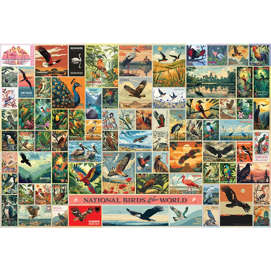 National Birds of the World 2000pc