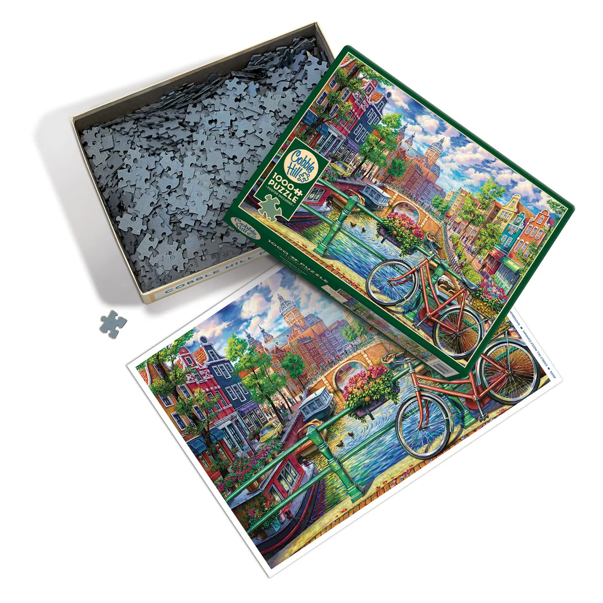 Amsterdam Canal 1000pc