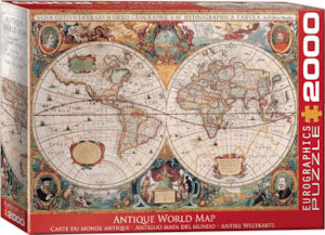 Antique World Map 2000pc