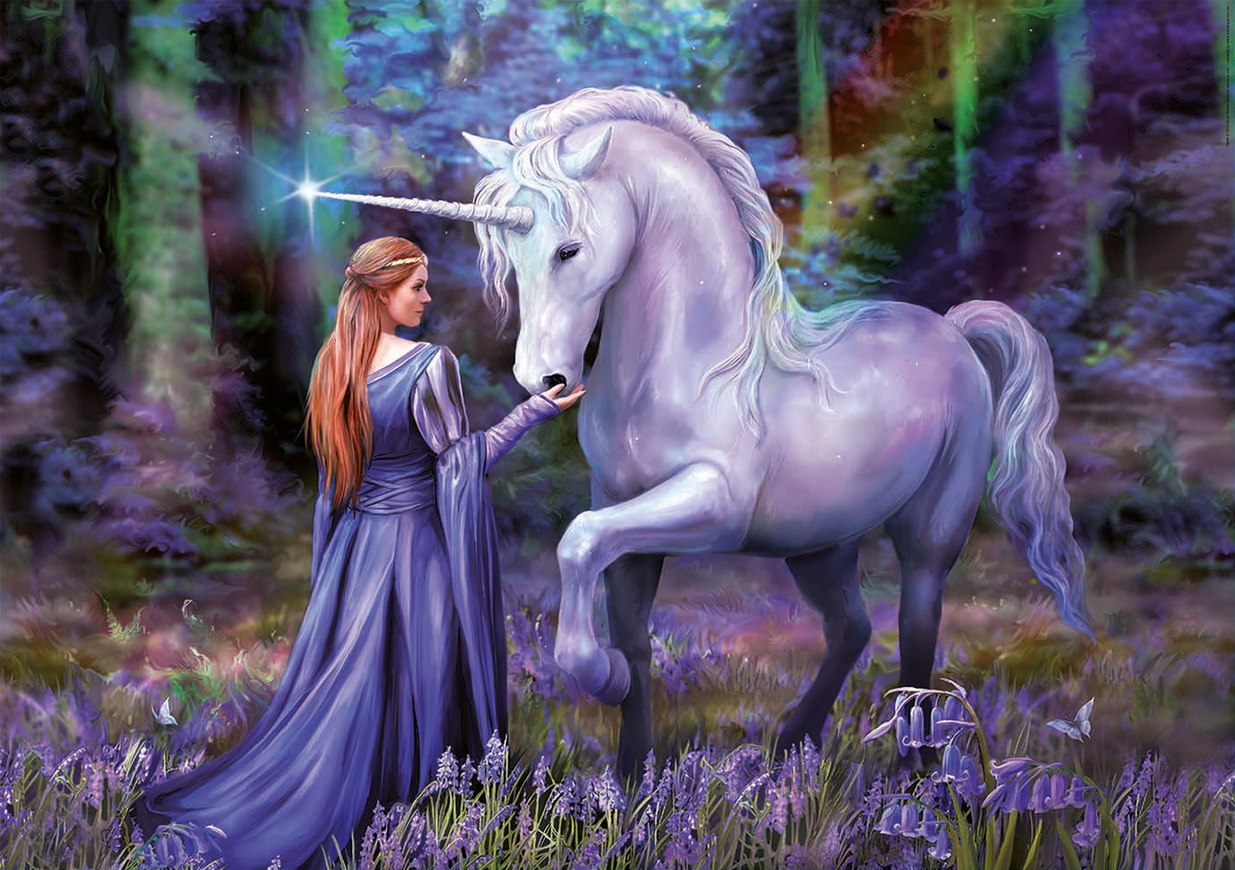 Bluebell Woods by Anne Stokes 1000pc