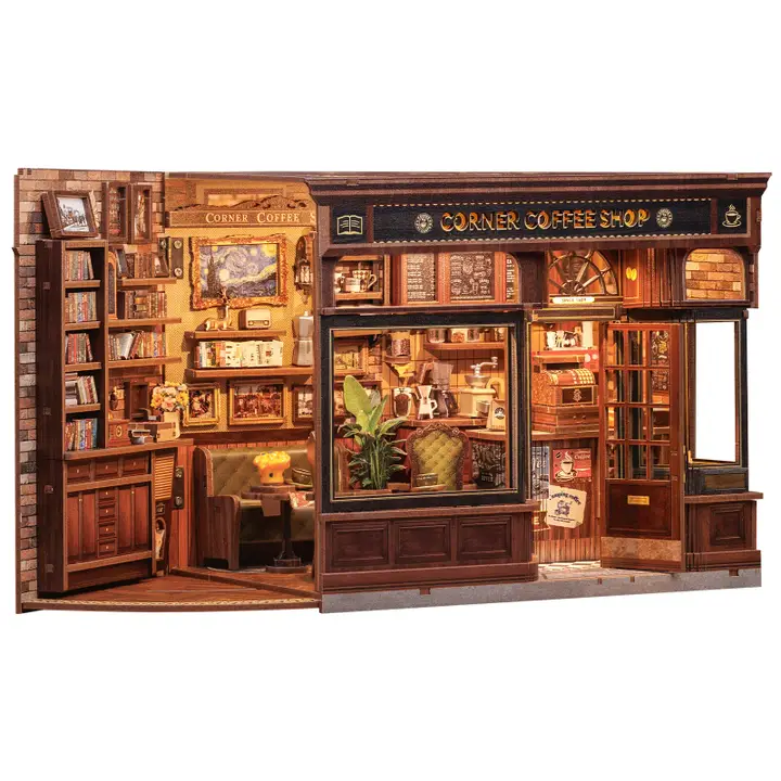 Book Nook: Corner Coffee Shop