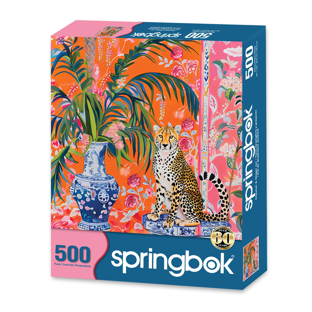 Cheetah and Ginger Jar 500pc