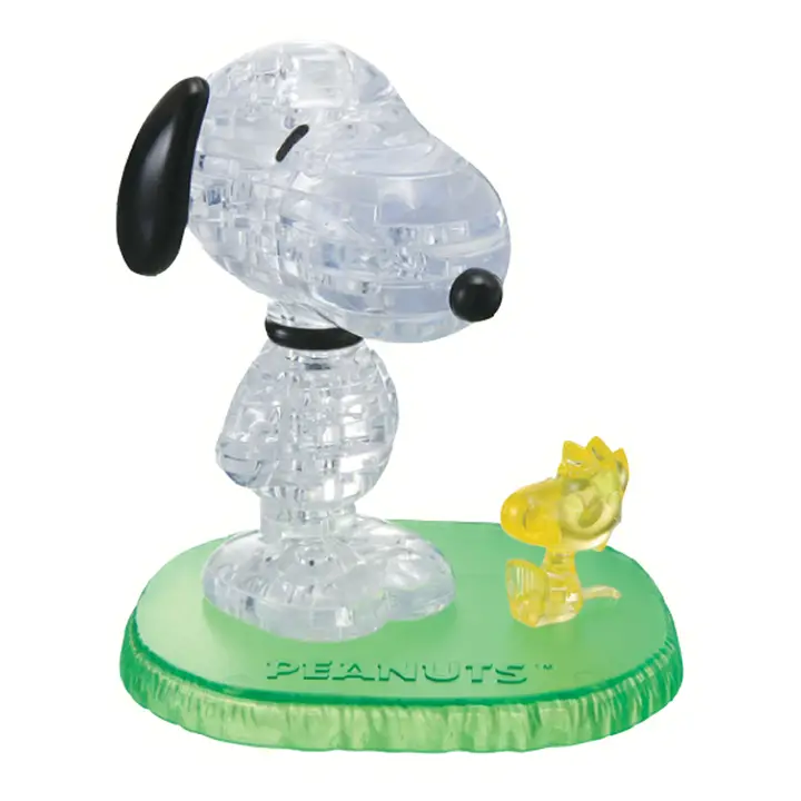 Crystal Puzzle - Snoopy and Woodstock