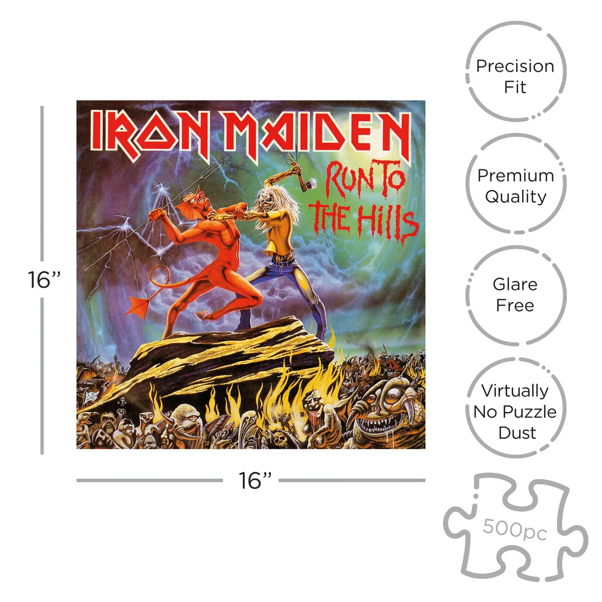 Vinyl Album: Iron Maiden Run to the Hills 500pc