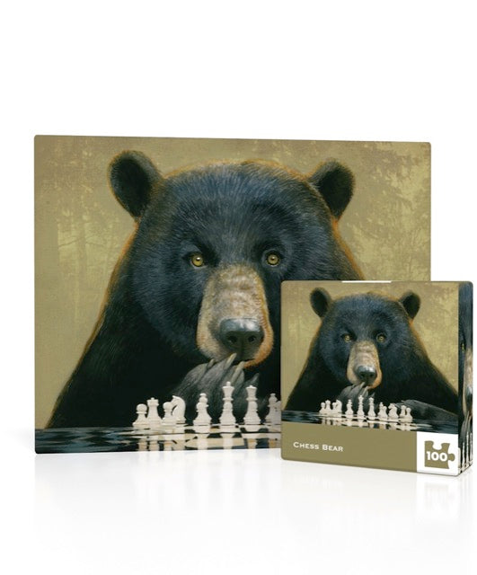 Chess Bear by Bill Mayer Mini 100pc
