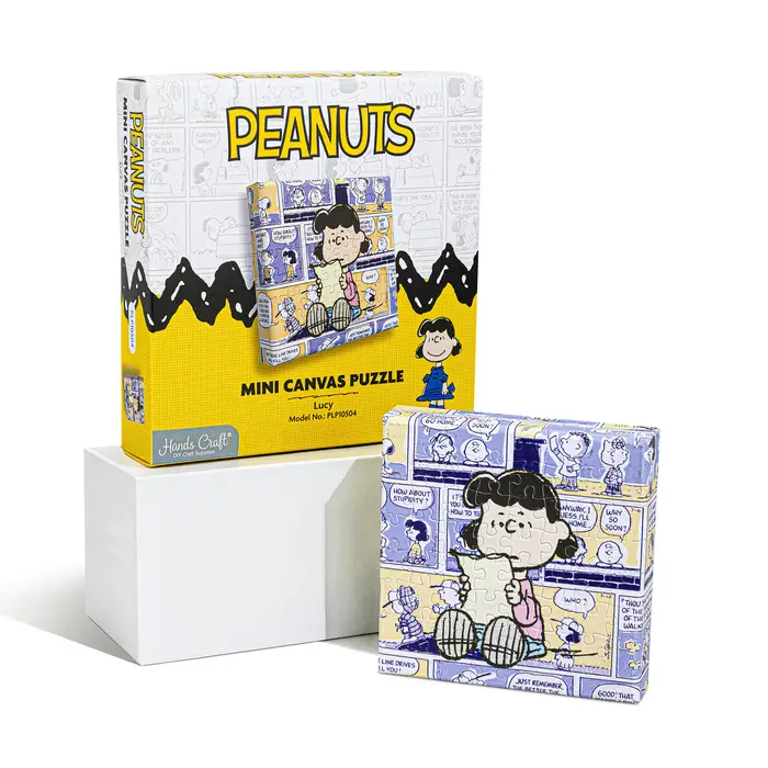Peanuts Mini Canvas Puzzle: Lucy 56pc