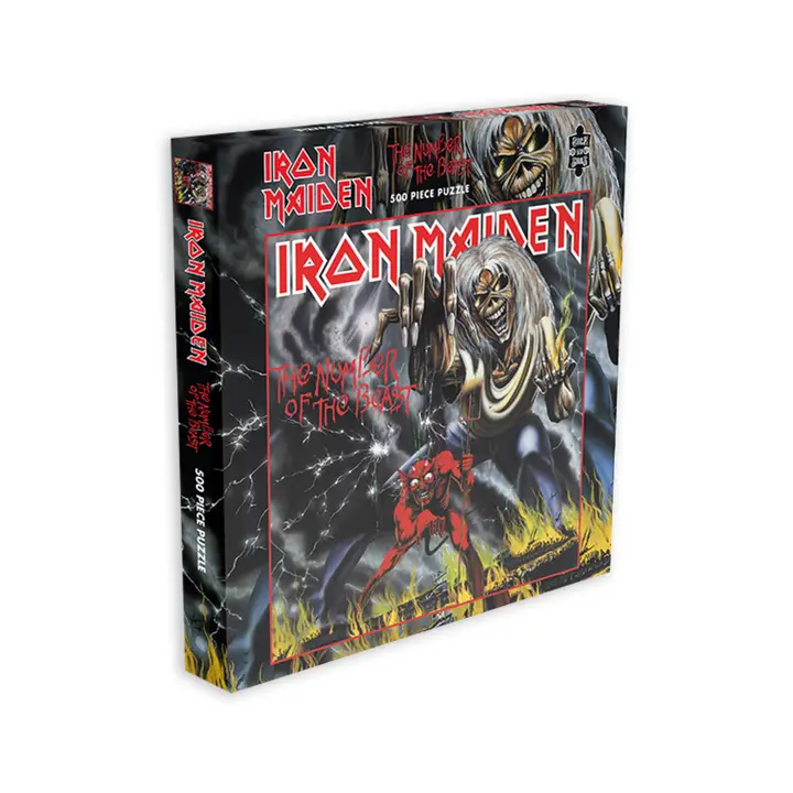 Vinyl Album: Iron Maiden the Number of the Beast 500pc