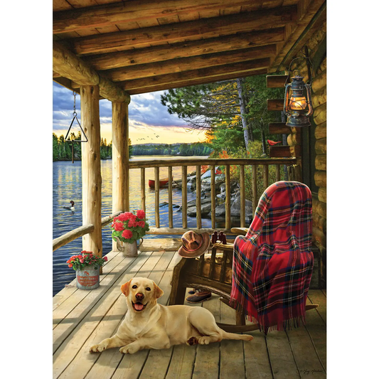 Cabin Porch 1000pc