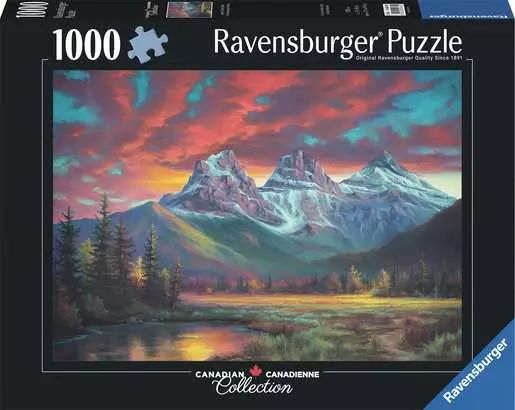 Alberta's Three Sisters 1000pc