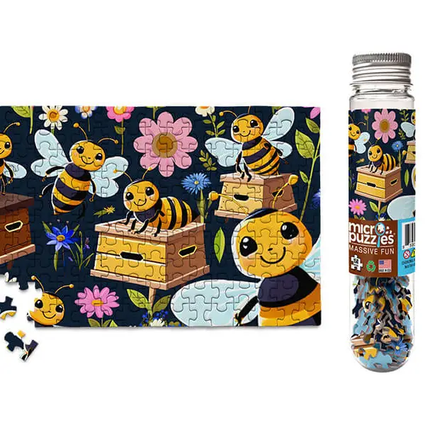 Honey Bees Micro Tube 150pc