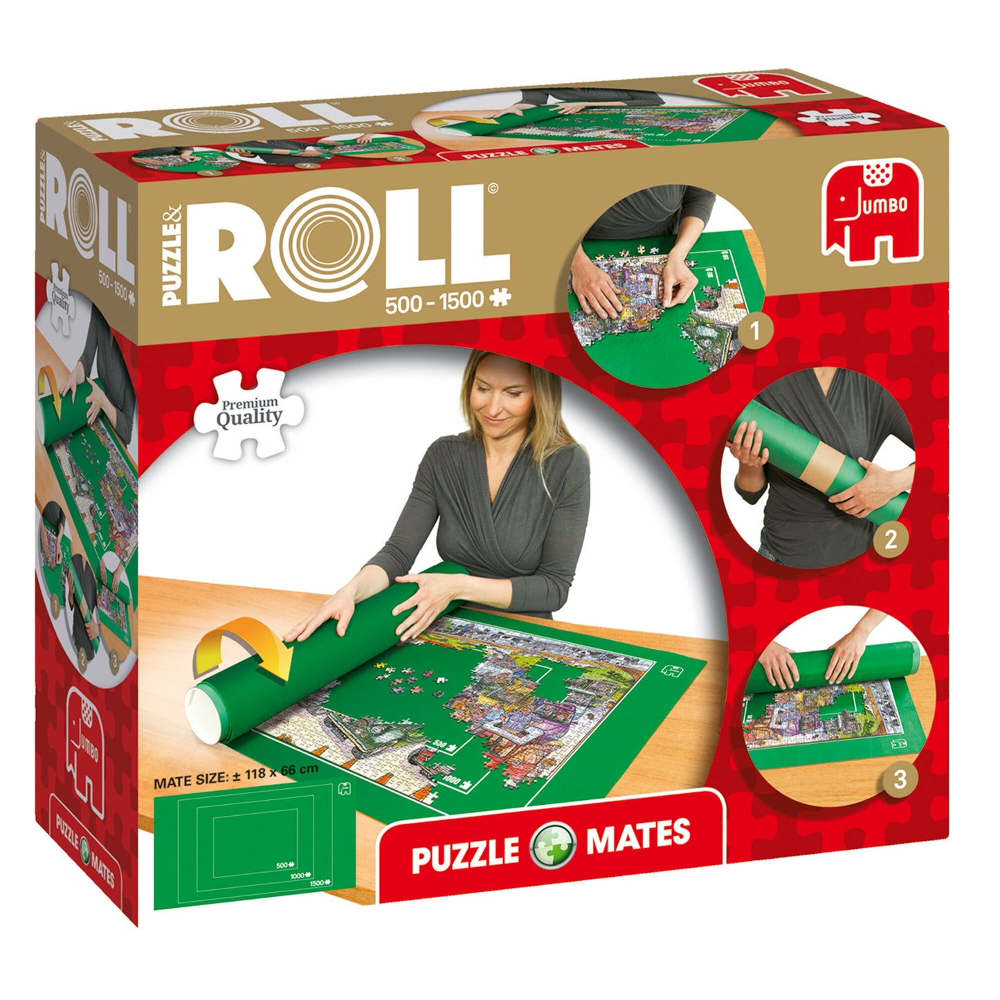 Puzzle & Roll Mat Up to 1500 Pieces