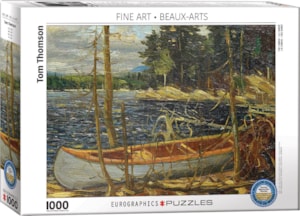 The Canoe (Caillebotte) 1000pc