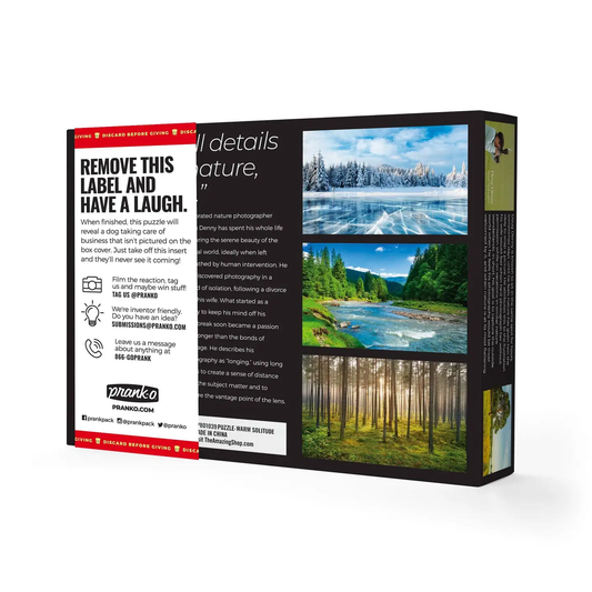 When Nature Calls: Warm Solitude 500pc
