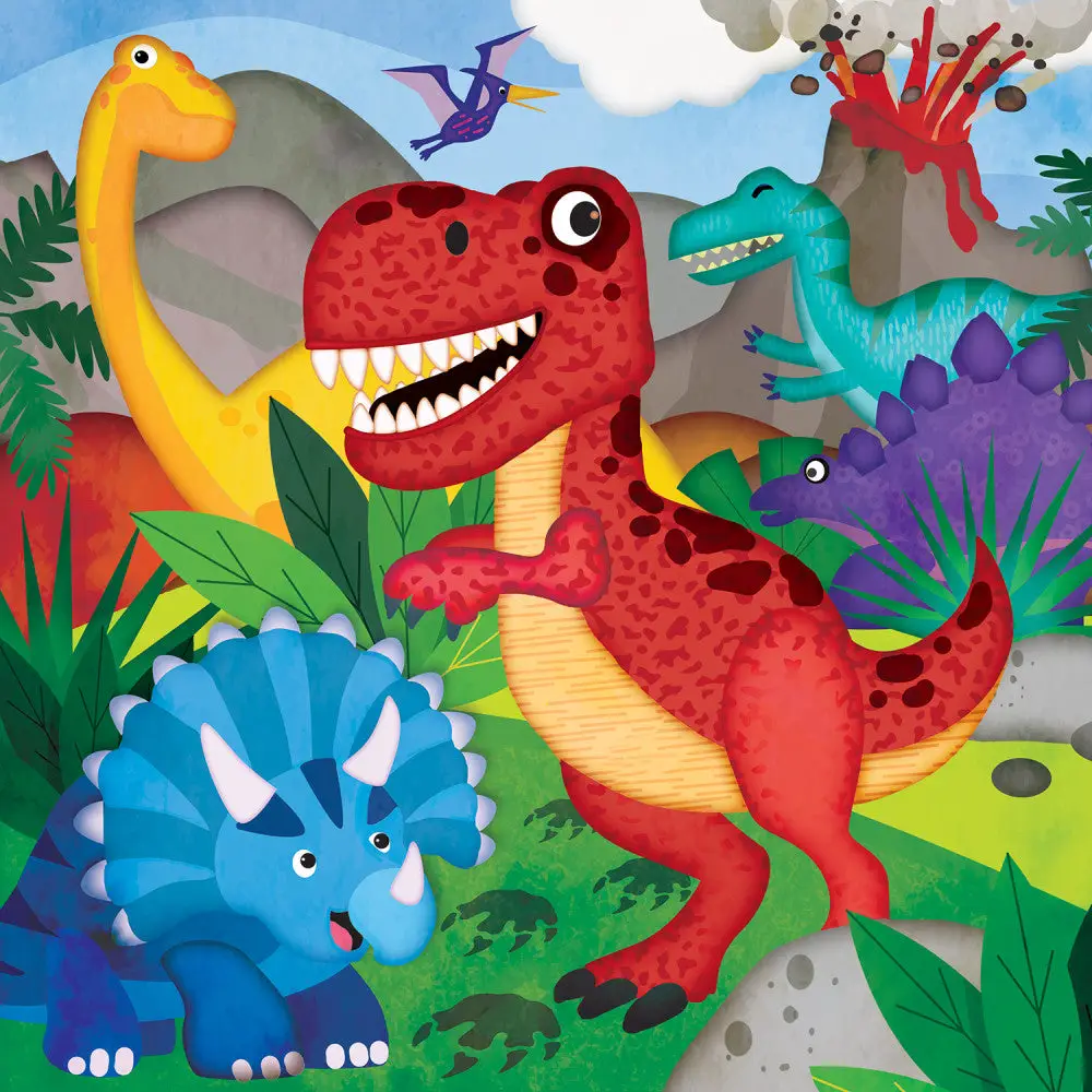 Space Savers: Dino Children's Puzzle 48pc