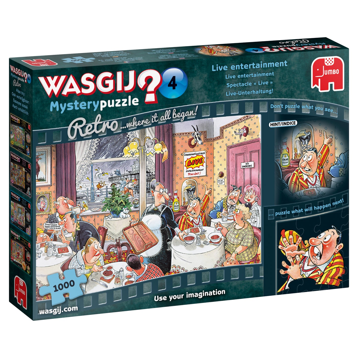 Wasgij Mystery 4 Live Entertainment 1000pc
