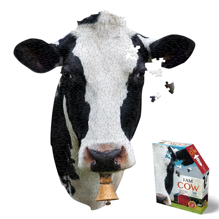 I AM Cow - Shaped 300pc