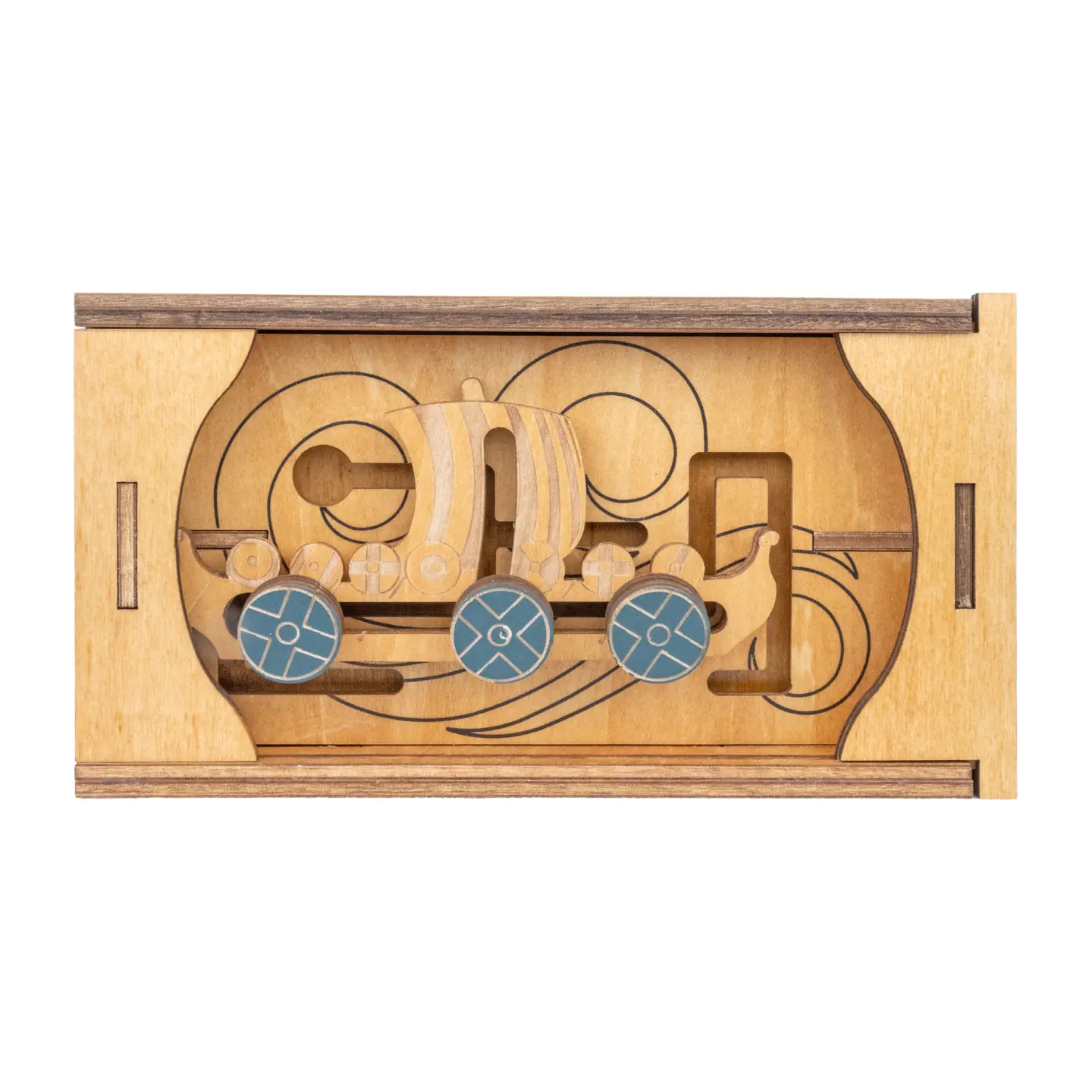 Nordic Longship Secret Puzzle Gift Box