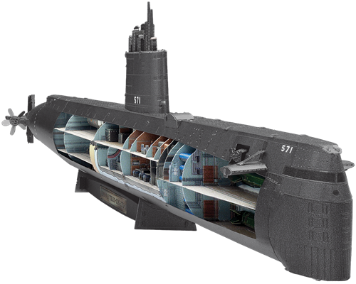 Metal Earth USS Nautilus Premium Series