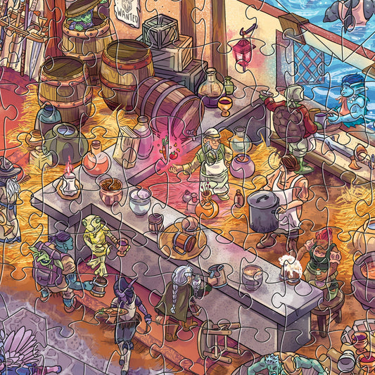 The Puzzled Patron 1000pc
