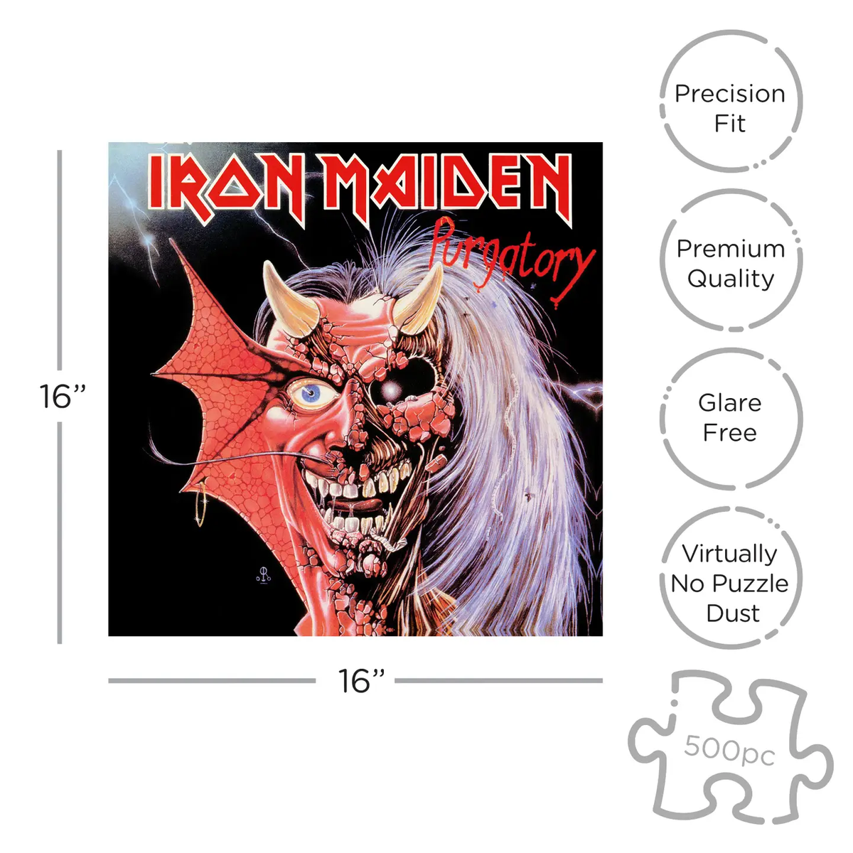 Vinyl Album: Iron Maiden Purgatory 500pc