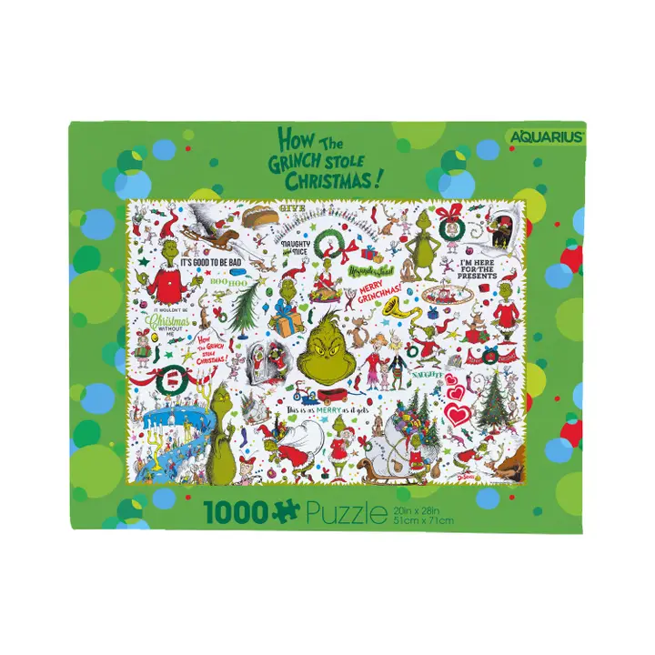 Grinch Christmas 1000pc