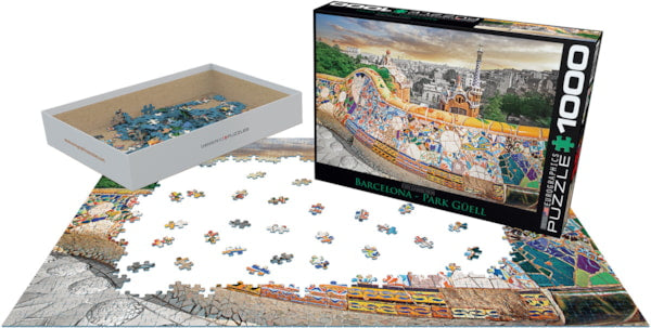 Park Guell, Barcelona 1000pc