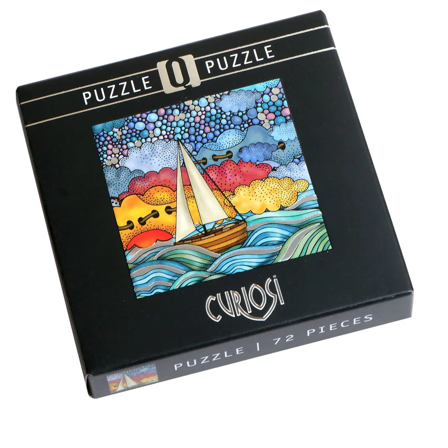 Q-Puzzle: Silver 72pc (Q12-2)