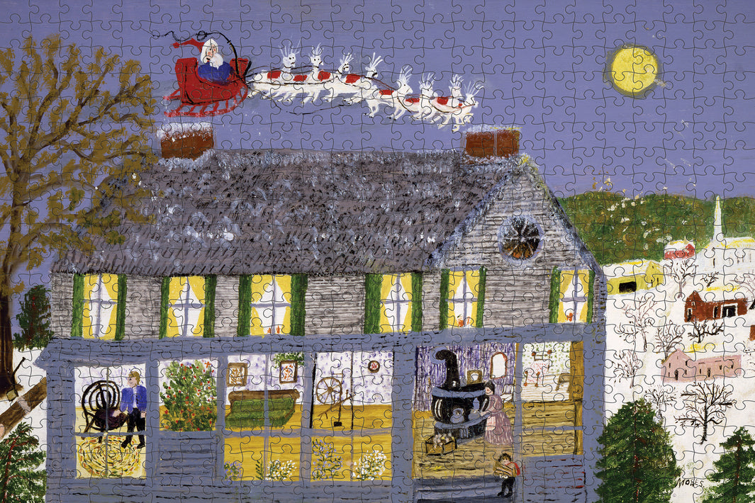 Grandma Moses: Santa Claus II 500pc