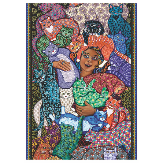 Cat Lady! (Velvet-Touch) 1000pc