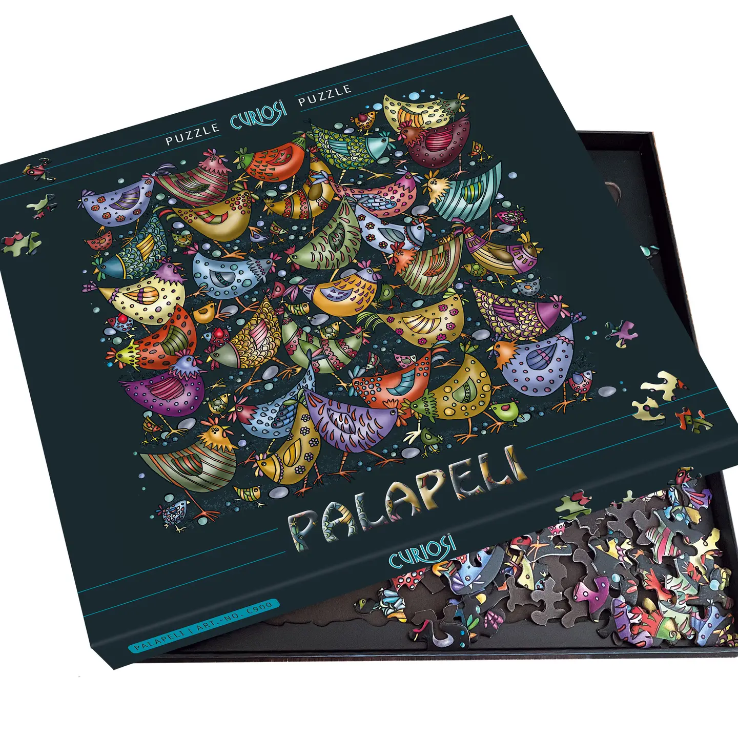 Palapeli Framed Puzzle - Chicken Heap 239pc