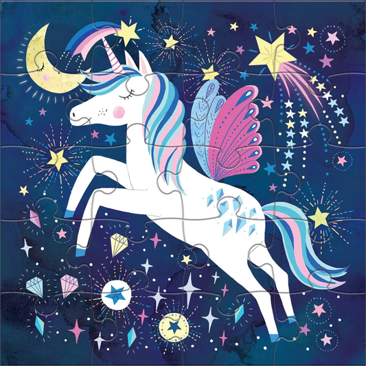 Magical Unicorns Magnetic Puzzle 2x20pc