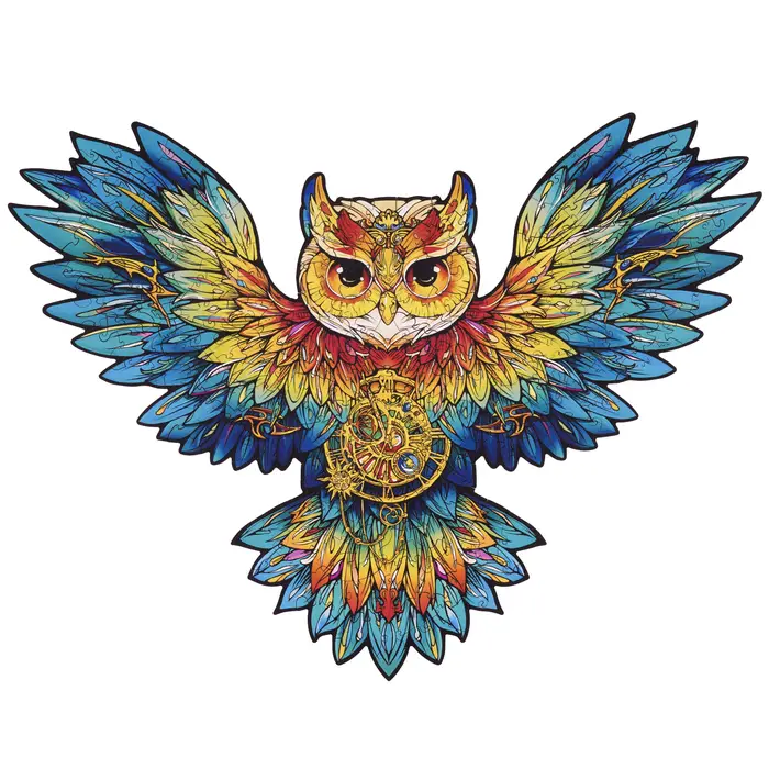 Owl Wooden Jigsaw Puzzle 200pc