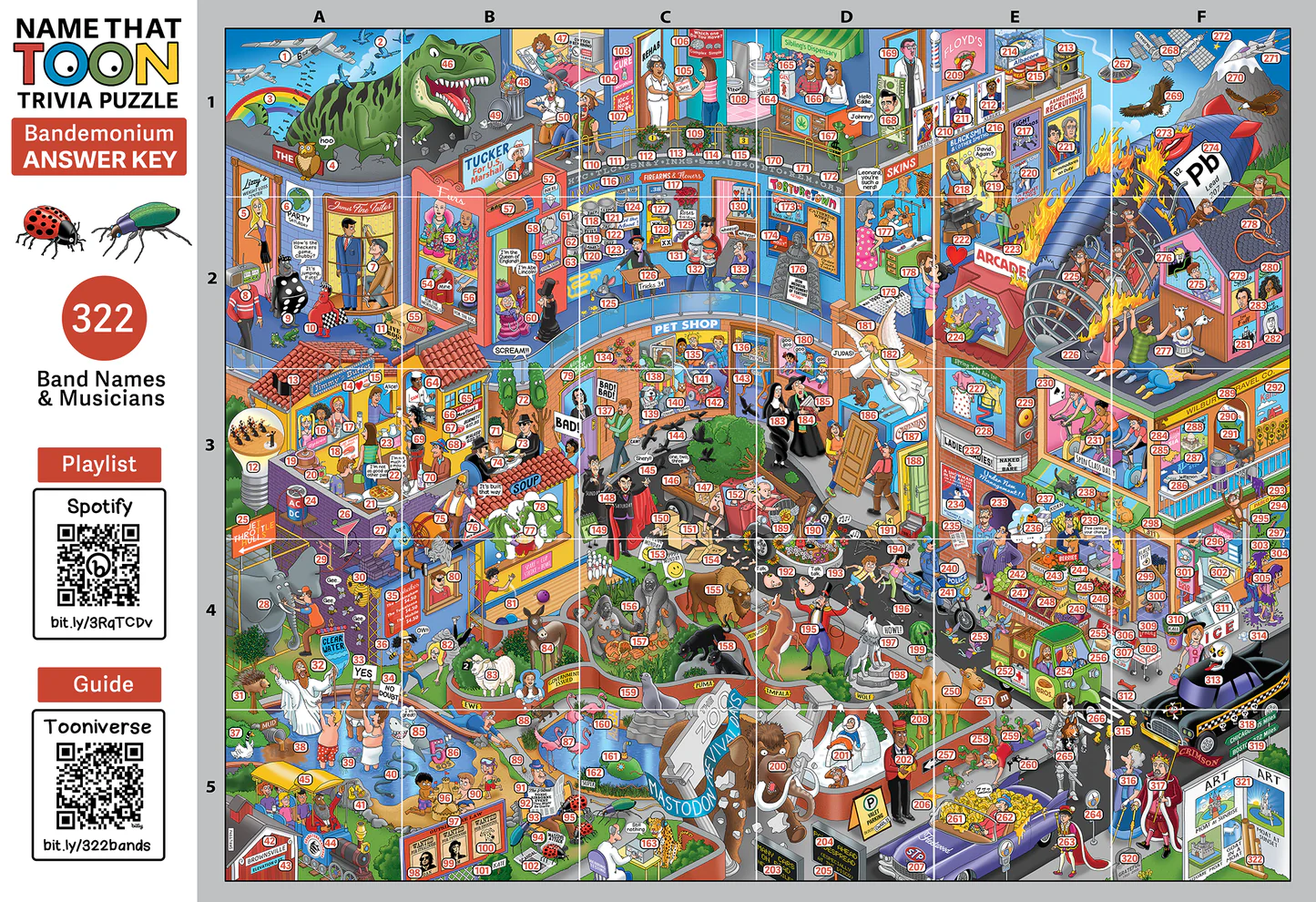 Bandemonium 1000pc