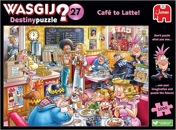 Wasgij Destiny 27 Cafe to Latte 1000pc