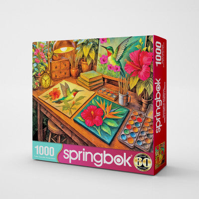Hummingbirds & Hibiscus 1000pc