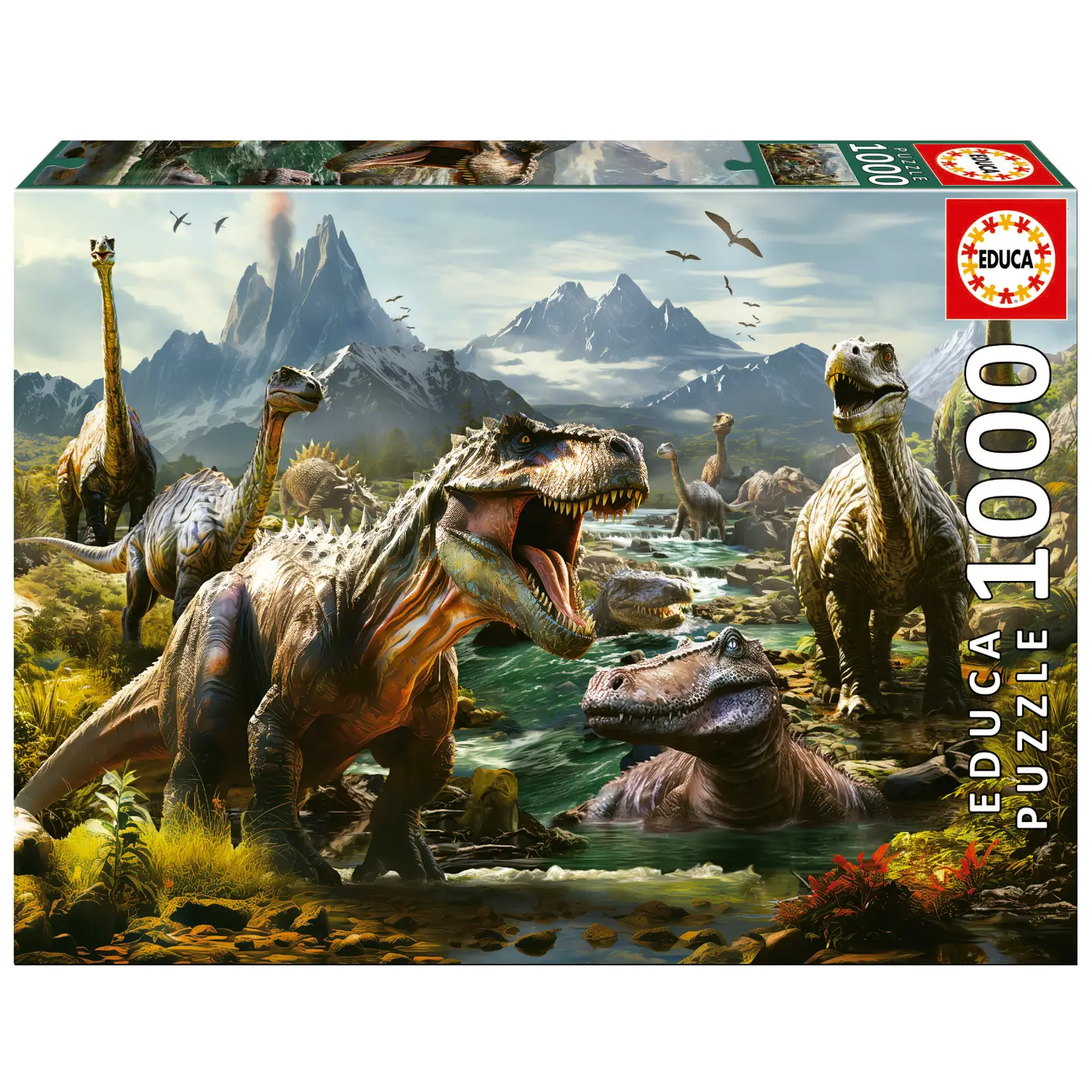 Fierce Dinosaurs 1000pc