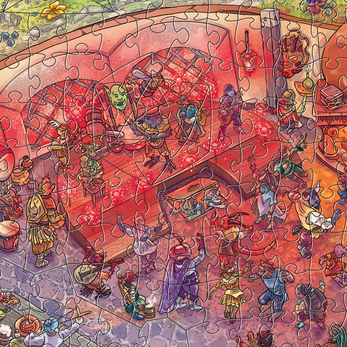 The Puzzled Patron 1000pc