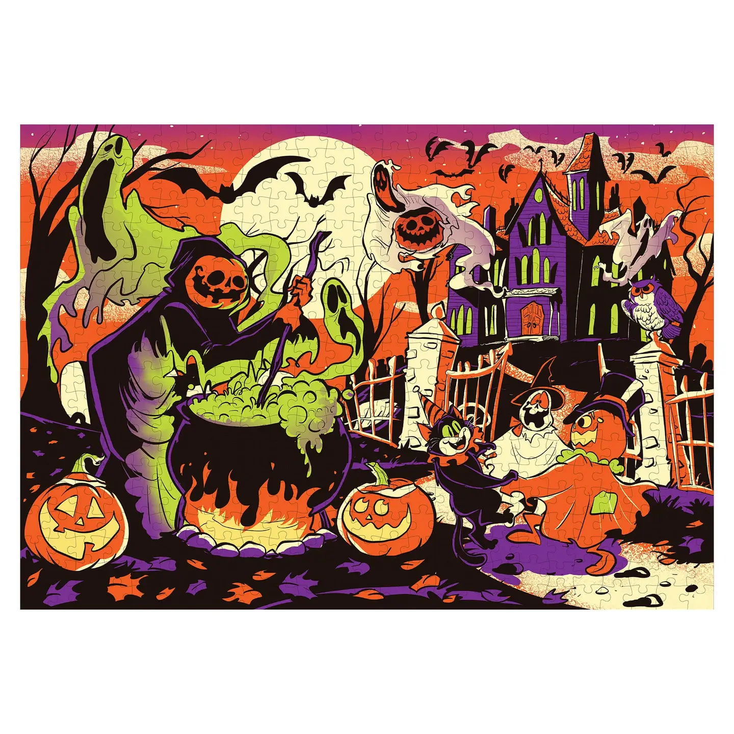 A Haunted Halloween (Tube) 500pc